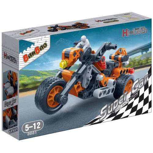Конструктор BanBao Супер автомобиль Мотобайк 118 элементов (6961): undefined undefined