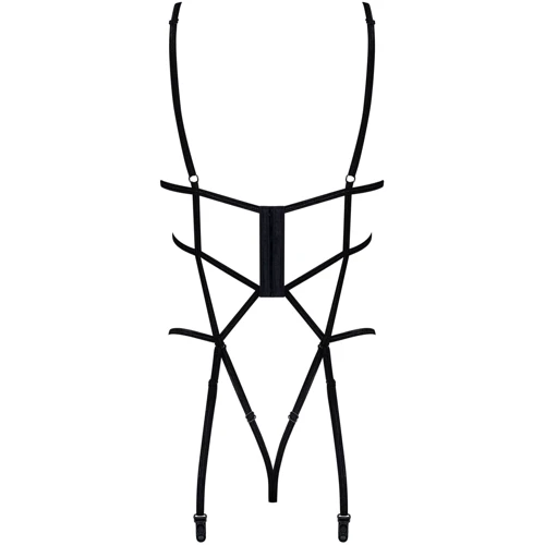 Сексуальное боди Obsessive Badossa black S/M