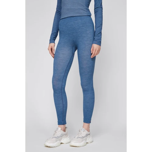 Термолосины Falke ESS Wool-Tech Tights assorted 33216-6751 44 голубые фото 1