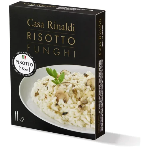 Ризотто Casa Rinaldi с белыми грибами 175 г (8006165404396)