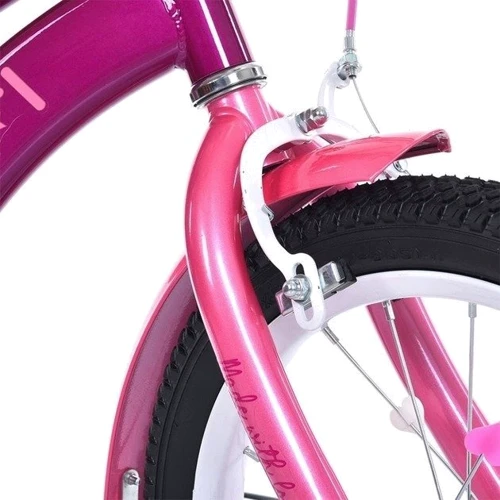 Детский велосипед Profi Trike Wave 14" фиолетовый (MB 14052-1): Тормоза Ножной