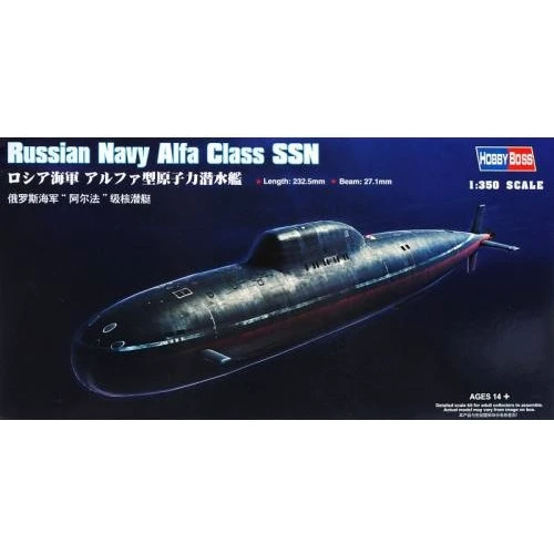 Модель Hobby Boss Атомная подводная лодка Alfa Class SSN (HB83528)