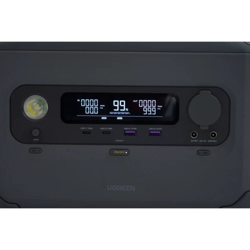 Зарядная станция UGREEN PowerRoam 680Wh 600W (GS600) UA: Емкость батареи, мАч 212800