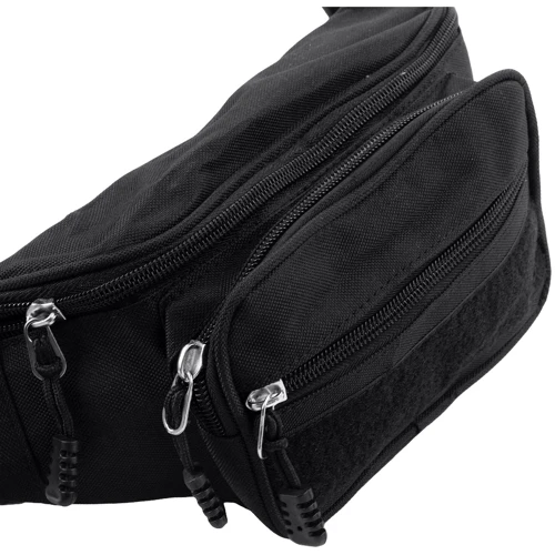 Мужская поясная сумка Valiria Fashion черная (5DETBP8101-2): Материал Текстиль