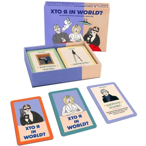 Настольная игра Оrner Кто я in world? (укр.) (orner-2618)