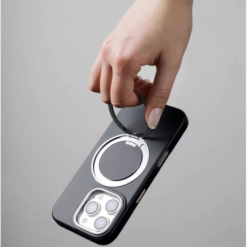 Чехол для iPhone Proove Reinforce Case with Magnetic Ring Black for iPhone 16 Pro Max фото 5