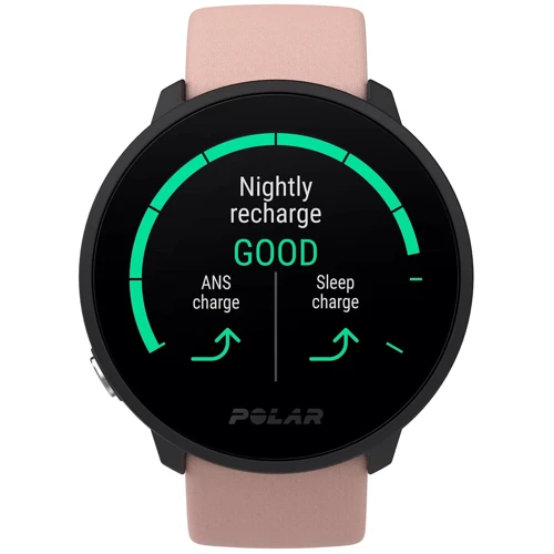 Смарт-часы Polar Unite Blush S-L (90084480): Время работы До 50 часов в режиме тренировки (с пульсом на запястье и подключенным GPS), до 4 дней в режиме часов с непрерывным отслеживанием пульса