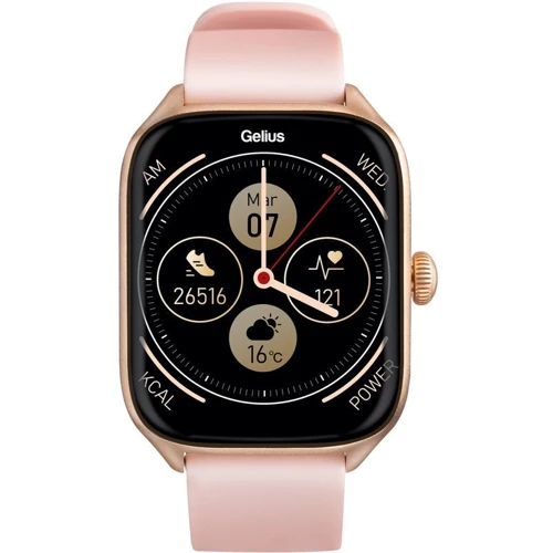 Смарт-часы Gelius Pro GP-SW012 (Amazwatch GTS) Gold Rose: Дисплей 1.9" IPS (280x320)