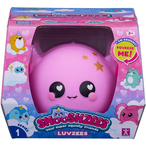Коллекционная игрушка-антистресс Smooshzees серии Luvzees Аксолотль Джелли (8230) фото 7
