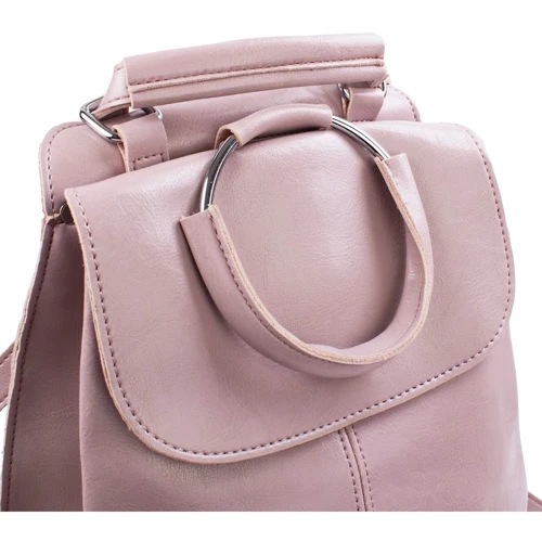 Женский рюкзак Valiria Fashion розовый (4DETBI9945-13): Фактура Гладкая, Матовая