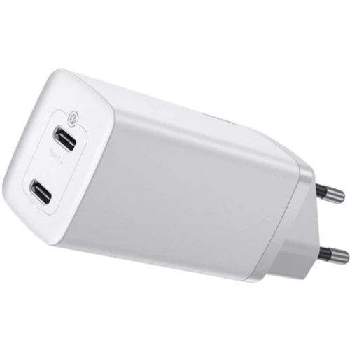 Baseus USB-C Wall Charger GaN2 Lite 65W White (CCGAN2L-E02) (Зарядные устройства)(78753860)Stylus approved