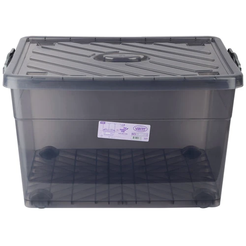 Емкость для хранения Violet House Family Box black прямоугольная 55 л (0473 FAMILY BOX black прям. 55 л)