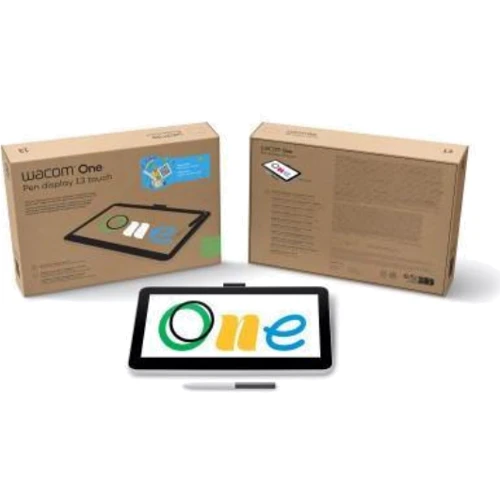 Графический планшет Wacom One 13 Touch New (DTH134W0B): Рабочая поверхность 294х165 мм