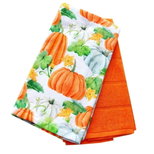 Полотенце Maisonette Pumpkin 375 г/м2 40x60 2 шт (8699965144007): Состав хлопок