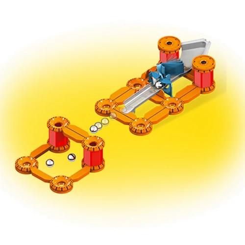 Geomag Mechanics Challenge 95 детали | Магнитный конструктор Геомаг: Количество деталей, шт. 95