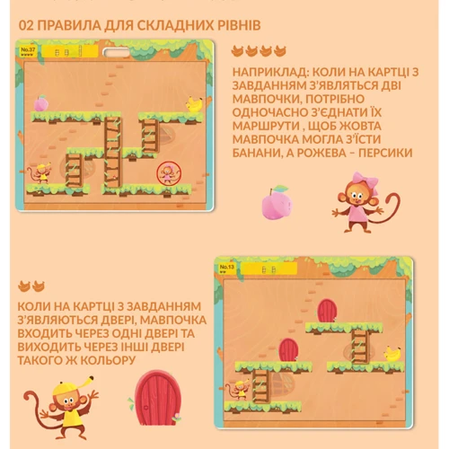 Настольная игра TOI магнитная головоломка Банановый остров 2041016