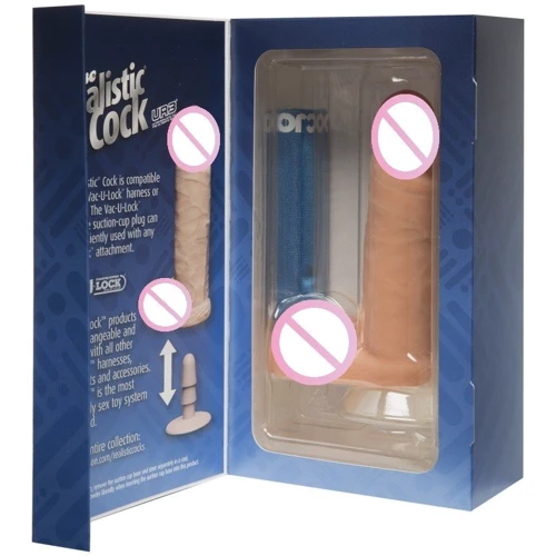 Фаллоимитатор Doc Johnson The Realistic Cock 6 inch White - ULTRASKYN