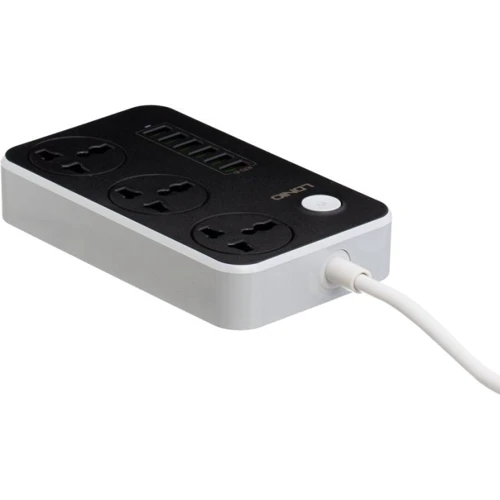 Сетевой фильтр LDNIO SC3604 Black/White: Количество розеток, шт 3