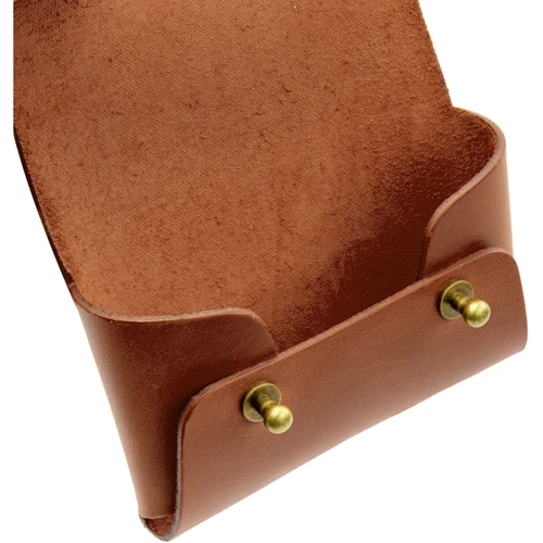Женская визитница DNK Leather коричневая (DNK-Cards-vint-colN): Тип Визитницы
