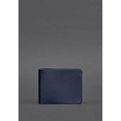 Портмоне BlankNote 4.4 синее (BN-PM-4-4-navy-blue): Пол Унисекс