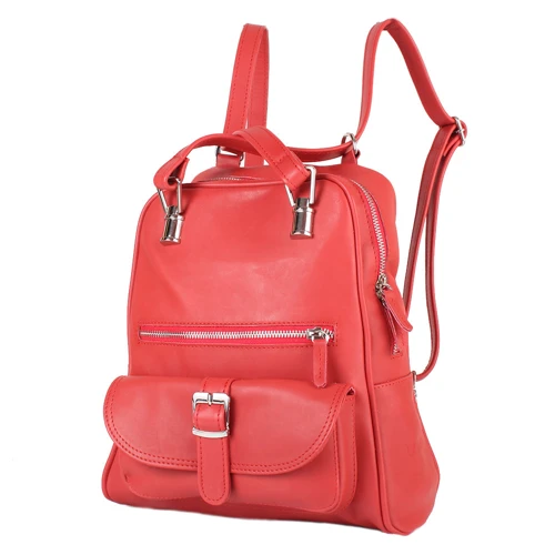 Женский рюкзак Laskara красный (LK-DM229-red)