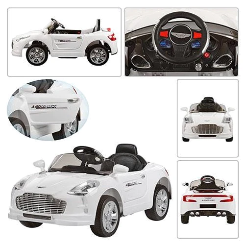 Электромобиль Bambi Aston Martin Белый (M 2774 EBR-1)