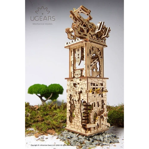Механічний 3D пазл UGEARS "Вежа-Аркбалліста" (70048) фото 5