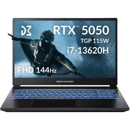 Ноутбук Dream Machines RG5050-17 (RG5050-17UA28) UA: Экран 17.3" (1920x1080) Full HD IPS