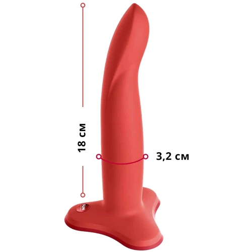 Фаллоимитатор Fun Factory LIMBA FLEX M, коралловый