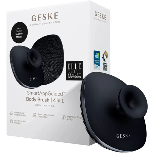 Щітка для тіла GESKE Body Brush 4в1 black