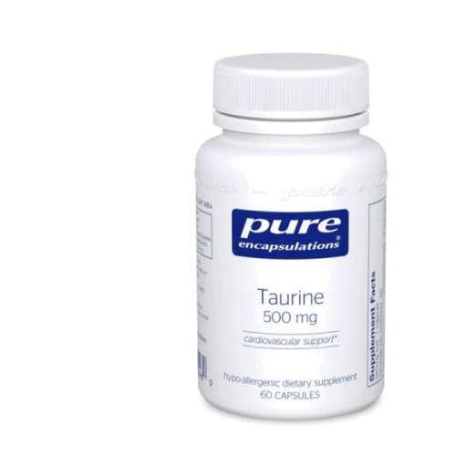 Pure Encapsulations Taurine, 500 mg, 60 Capsules (PE-00246)