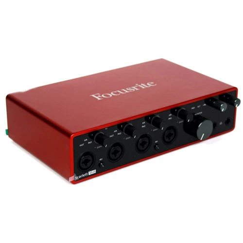 Аудиоинтерфейс Focusrite Scarlett 18i8 3rd gen: Аналоговые выходы 4 x 1/4" (line)