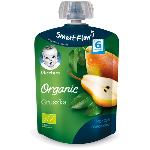 Пюре Gerber Organic груша 90 г (1227034)