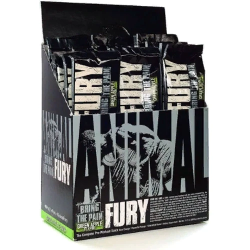 Предтренировочный комплекс Universal Nutrition Animal Fury Stick Pack Box 20x16.5 g Green Apple: Пол Унисекс