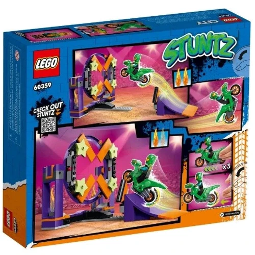 Конструктор LEGO City Stuntz Каскадёрское испытание с трамплином 144 детали (60359) фото 6