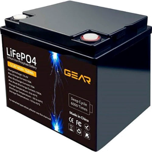 GEAR 12.8V - 60Ah (GB-LiFePo4-12.8-60)
