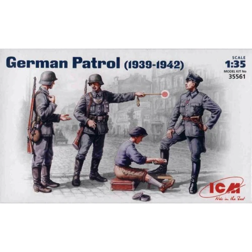 Набор фигурок ICM Германский патруль (1939-1942) (ICM35561)
