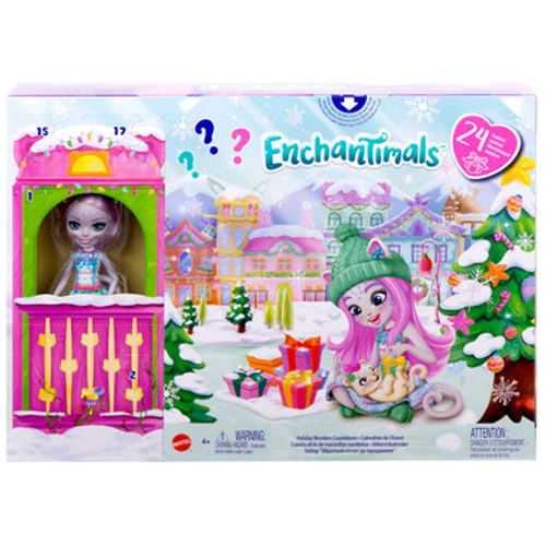 Адвент-календарь Enchantimals Время праздничных чудес (HHC21): Возраст от 4 лет