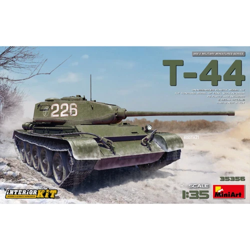 Середній танк MINIART T-44 з інтер'єром