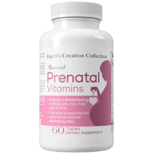 Earth‘s Creation Prenatal Vitamin Мультивитамины для беременных 60 таблеток
