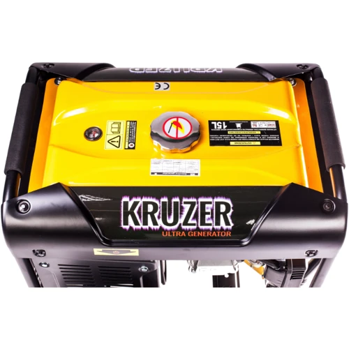 Бензиновый генератор Kruzer TH 3900: Объем двигателя 208 куб.см