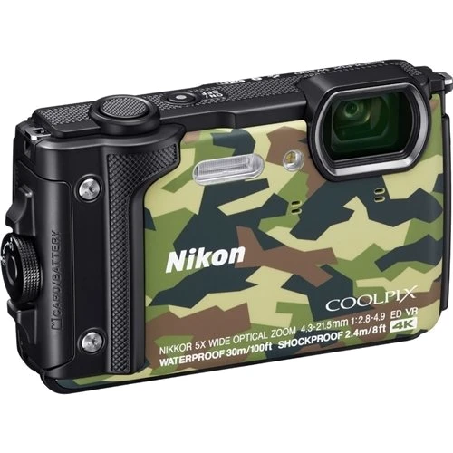 Nikon Coolpix W300 Camouflage (VQA073E1) Официальная гарантия: Размер матрицы 1/2,3"