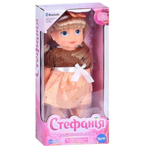 Интерактивная кукла Limo Toy Стефания музыкальная ходит 40 см (M 5909 I UA): Высота, см 40