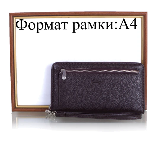 Мужская сумка борсетка Karya коричневая (SHI0706-39): Стиль Повседневный (Casual)
