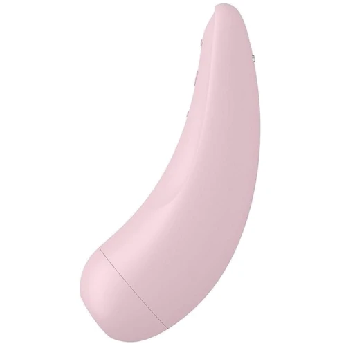 Вакуумний кліторальний стимулятор Satisfyer Curvy 2+ Pink