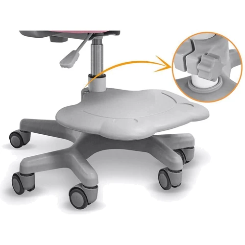 Детское кресло ErgoKids Y-511 Grey (арт.Y-511 G): Min высота сиденья, см 42