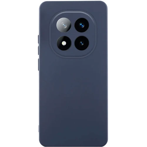 Чохол для телефона TPU Case Getman Liquid Silk Full Camera Midnight Blue для Xiaomi Redmi Note 14 Pro 4G