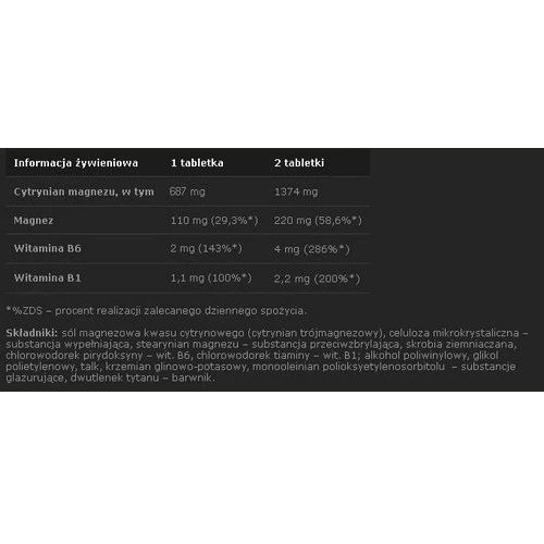 Olimp MagMAX B6 50 tabs: Форма выпуска Таблетки