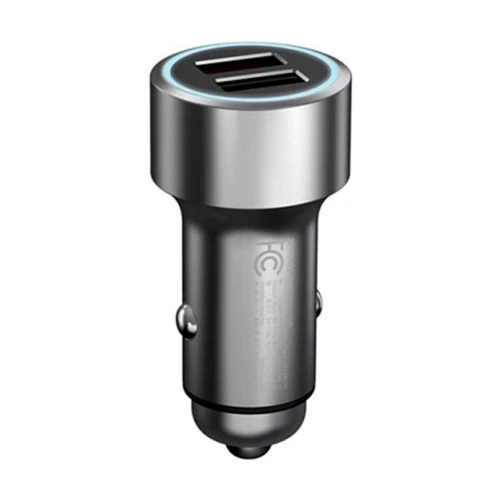 Зарядное устройство Xiaomi 70Mai USB Car Charger 2xUSB 2.4A Black (MidriveCC02): Сила тока 2.4А и более