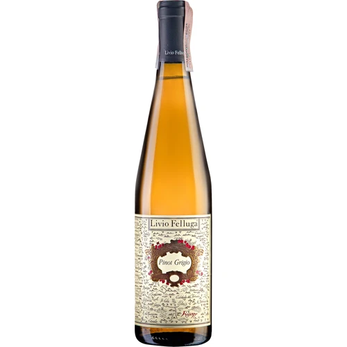 Вино Livio Felluga Pinot Grigio 2021 біле сухе 0.75 (VTS2509211)